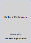 Library Binding Picture Dictionary Book