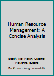 Paperback Human Resource Management: A Concise Analysis Book