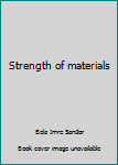 Hardcover Strength of materials Book