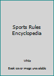 Hardcover Sports Rules Encyclopedia Book