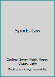 Hardcover Sports Law Book