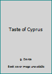 Paperback Taste of Cyprus Book