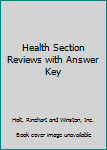 Paperback Health Section Reviews with Answer Key Book