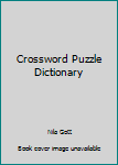 Hardcover Crossword Puzzle Dictionary Book