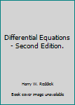 Hardcover Differential Equations - Second Edition. Book