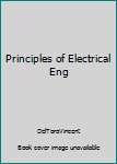 Hardcover Principles of Electrical Eng Book