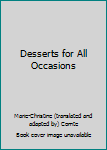 Hardcover Desserts for All Occasions Book