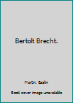 Mass Market Paperback Bertolt Brecht. Book