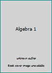 Unknown Binding Algebra 1 Book