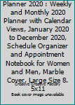 Paperback You Are a Badass Planner 2020 : Weekly and Monthly 2020 Planner with Calendar Views, January 2020 to December 2020, Schedule Organizer and Appointment Notebook for Women and Men, Marble Cover, Large Size 8. 5x11 Book