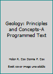 Paperback Geology: Principles and Concepts-A Programmed Text Book