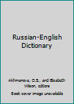 Hardcover Russian-English Dictionary Book
