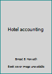Hardcover Hotel accounting Book