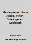 Unknown Binding Masterpieces: Pope. Aesop, Milton, Coleridge and Goldsmith Book