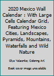 Paperback 2020 Mexico Wall Calendar : With Large Cells Calendar Grid, Featuring Mexico Cities, Landscapes, Pyramids, Mountains, Waterfalls and Wild Nature Book