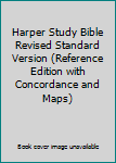 Hardcover Harper Study Bible Revised Standard Version (Reference Edition with Concordance and Maps) Book