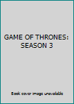 Paperback GAME OF THRONES: SEASON 3 Book
