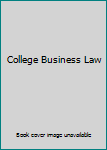 Hardcover College Business Law Book
