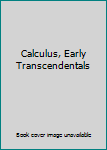 Paperback Calculus, Early Transcendentals Book