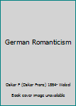 Mass Market Paperback German Romanticism Book