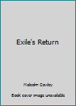 Paperback Exile's Return Book