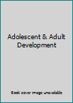 Paperback Adolescent & Adult Development Book