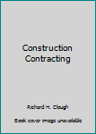 Hardcover Construction Contracting Book