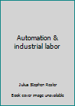 Hardcover Automation & industrial labor Book