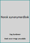 Unknown Binding Norsk synonymordbok Book