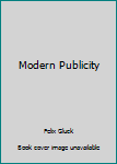 Hardcover Modern Publicity Book