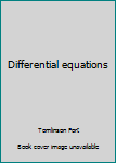 Hardcover Differential equations Book