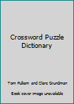 Hardcover Crossword Puzzle Dictionary Book