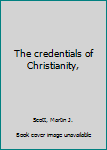 Hardcover The credentials of Christianity, Book