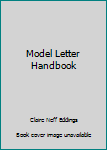 Hardcover Model Letter Handbook Book