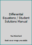 Paperback Differential Equations / Student Solutions Manual Book