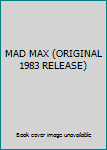 VHS Tape MAD MAX (ORIGINAL 1983 RELEASE) Book