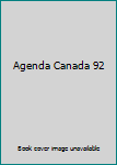 Paperback Agenda Canada 92 Book