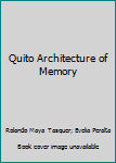 Unknown Binding Quito Architecture of Memory Book