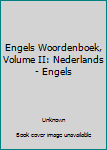 Unknown Binding Engels Woordenboek, Volume II: Nederlands - Engels Book