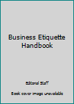 Hardcover Business Etiquette Handbook Book