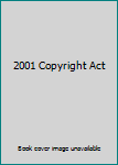 Paperback 2001 Copyright Act Book