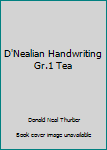 Hardcover D'Nealian Handwriting Gr.1 Tea Book