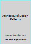 Hardcover Architectural Design Patterns Book