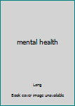 Hardcover mental health Book