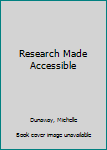 Paperback Research Made Accessible Book