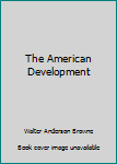 Hardcover The American Development Book