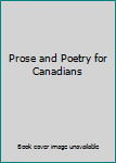 Hardcover Prose and Poetry for Canadians Book