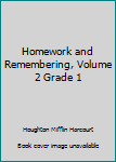 Paperback Homework and Remembering, Volume 2 Grade 1 [Spanish] Book