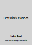 Paperback First Black Marines Book