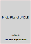 Paperback Photo Files of UNCLE Book